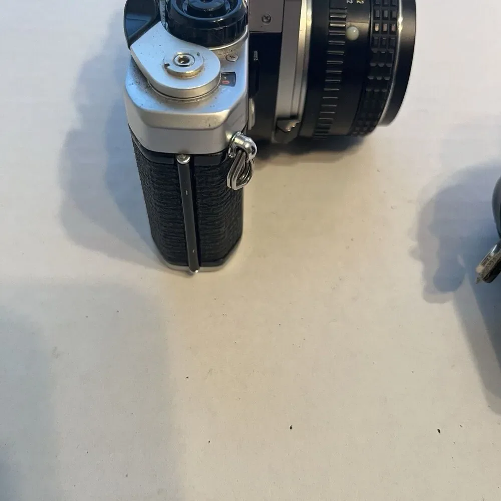 Vintage Pentax ME Super 35mm Camera W Black Case Manual